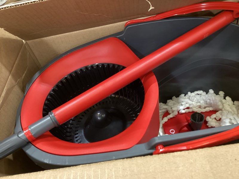 Spin mop and bucket system