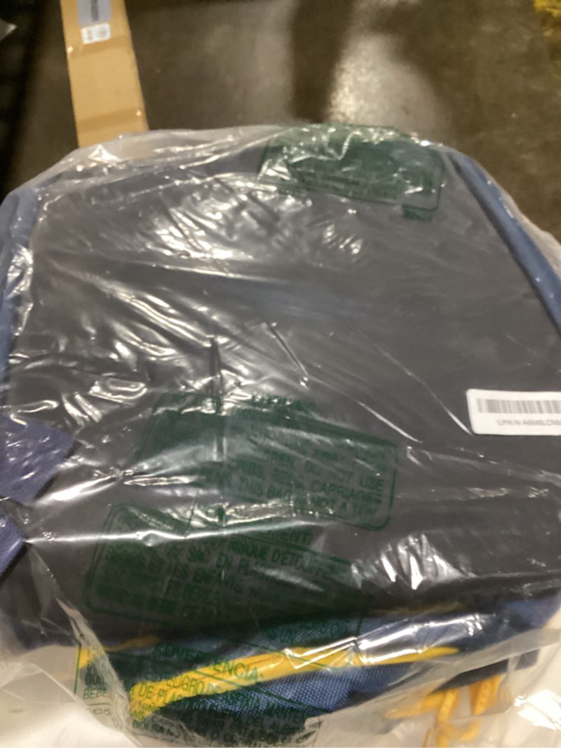 Condition photo showing Good Condition for Ski Boot Bag, 65L Durable Travel Backpack, 1680D Nylon Waterproof Snowboard Boot Bag, Skiing and Snowboarding Travel Luggage for Helmet, Goggles, Gloves, Outerwear & Accessories Navy Blue