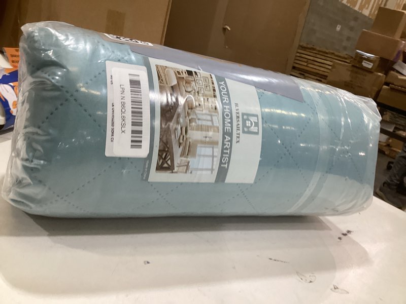 Condition photo showing Good Condition for H.VERSAILTEX Reversible Sofa Cover Couch Cover for 3 Cushion Couch Water Resistant Furniture Protector for Pets Durable Large Cushion Protector with Elastic Strap(Oversized Sofa, Cameo Blue/Beige) Oversized Sofa Cameo Blue/Beige