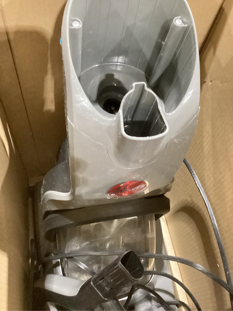 Condition photo showing As Is for Used Hoover PowerDash Pet Advanced Compact Carpet Cleaner Machine with Above Floor Cleaning, Lightweight Carpet Shampooer Machine, Pair with a Hoover Carpet Cleaner Solution for a Bright, Refreshed Home PowerDash Advanced