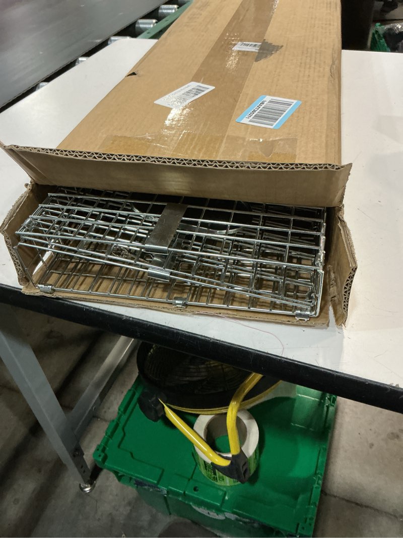 Condition photo showing Good Condition for szhlux 32" live animal cage trap, heavy duty folding raccoon traps, humane cat trap for stray cats, raccoons, squirrel, skunk, mole, groundhog, armadillo, rabbit, catch and release sz-hxl8130-new