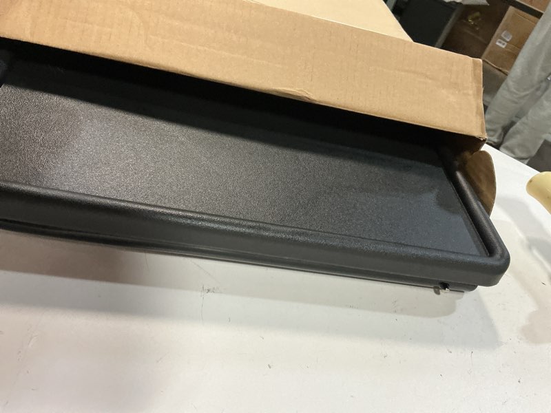 Condition photo showing Good Condition for LORYERGO TV Tray - TV Table for Eating, Folding Table Trays with 6 Height & 3 Tilt Angle, TV Tray Table with Removable Cup Holder, Dinner Tray for Eating or Working on Couch, Bed & Office