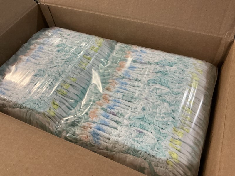 Condition photo showing New/Like New for Pampers Training Pants - Easy Ups Boys & Girls Bluey - Size 3T-4T, 116 Count, Children's Potty Underwear (Packaging May Vary) 3T-4T 116