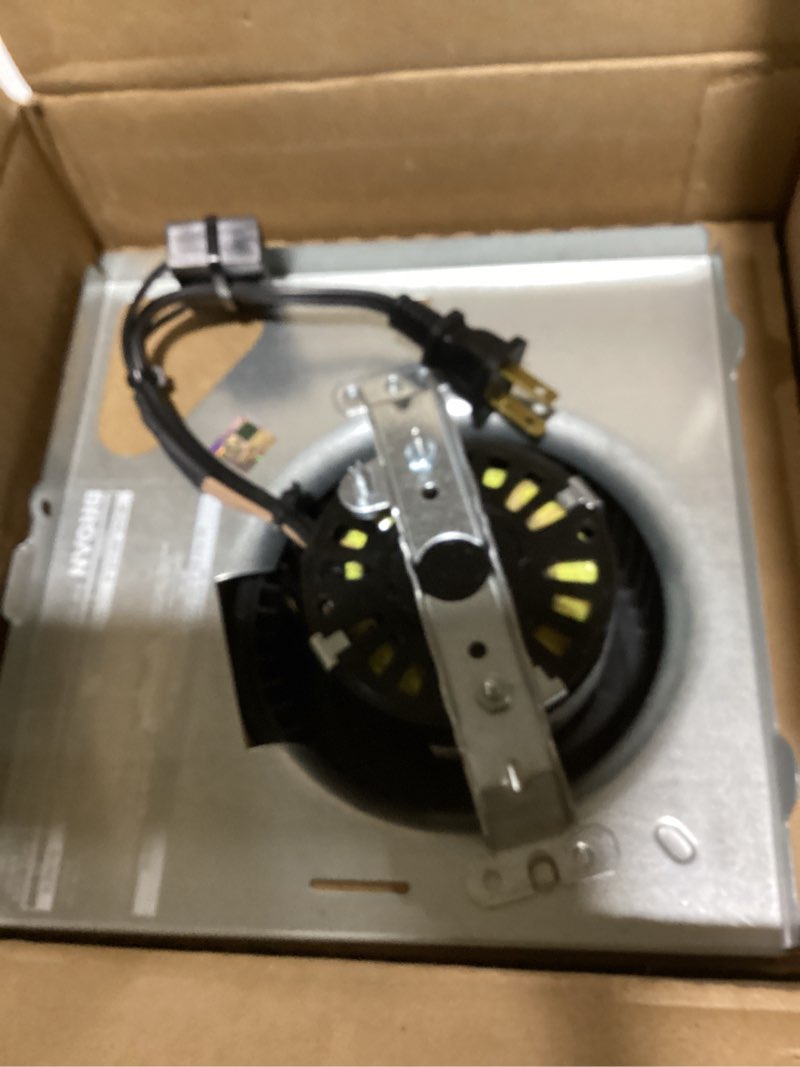 Condition photo showing Good Condition for upgrade 82229000 bathroom vent fan motor and wheel fit for nu-tone bro-an 9415 9415f 9415h 9415n 9425 replace 82229000 s82229000 c-82230 68627000 k7895 fan motor, ccw -1 year service by fetechmate