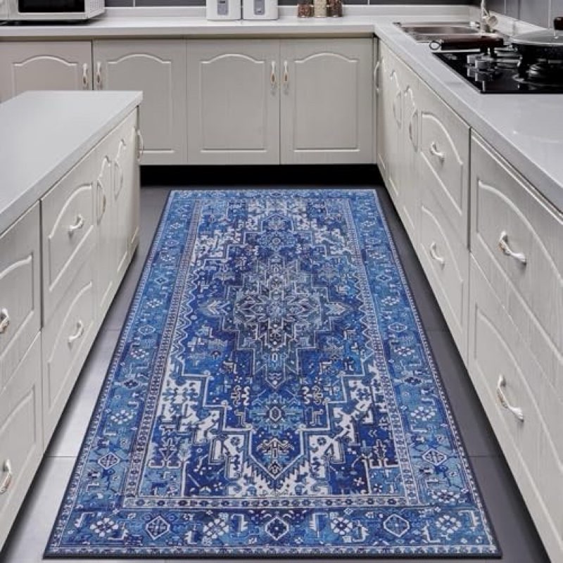 Washable Runner Rug 2'x6' Kitchen Rug Runner for Hallways- Upgraded Thicker 