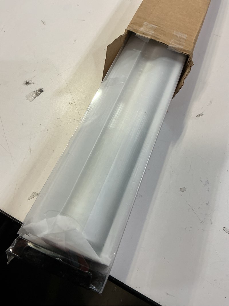 Condition photo showing Good Condition for AOSKY Cordless Zebra Blinds for Windows Pull Down Roller Window Shades Dual Layer Light Filtering Privacy for Day and Night, Free-Stop Door Shades for Home Easy to Install (44" W X 72" H, White) 44"W x 72"H White