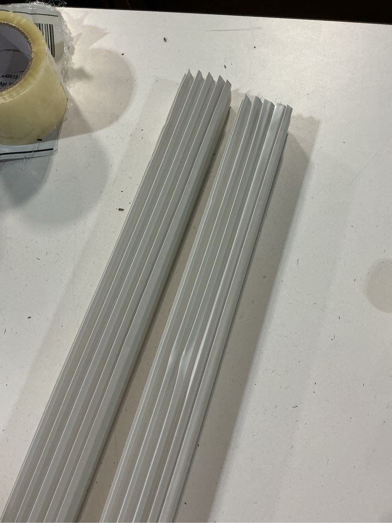 Condition photo showing Good Condition for similar rubber edge trim, flexible baby proof edge trims for sharp edges u channel edge protector, self adhesive edge guards for car doors and sheet metal parts, white color, silicone material fit
