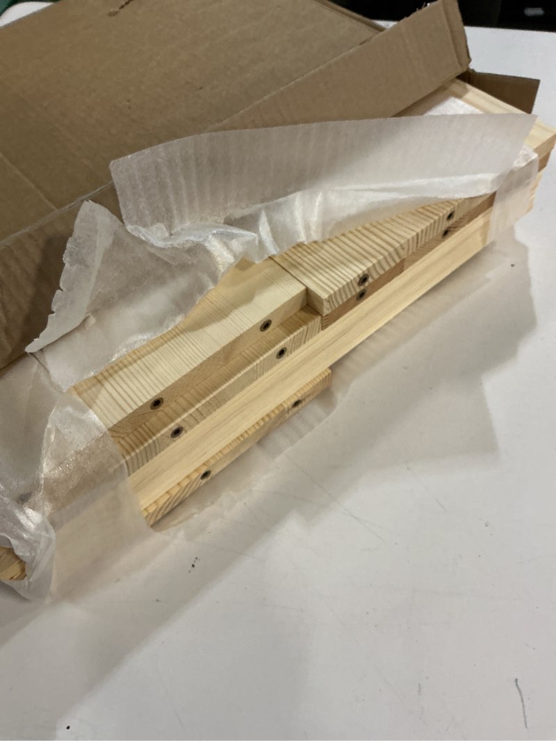 Condition photo showing Good Condition for Extra Large Pine Wood Crates For Storage, Vinyl Records Storage Crates,The Storage Crates Are Made Of Pure Natural Solid Wood,Exuding Natural Pine Flavor,Unfinished Wooden Crates For Display . (3)