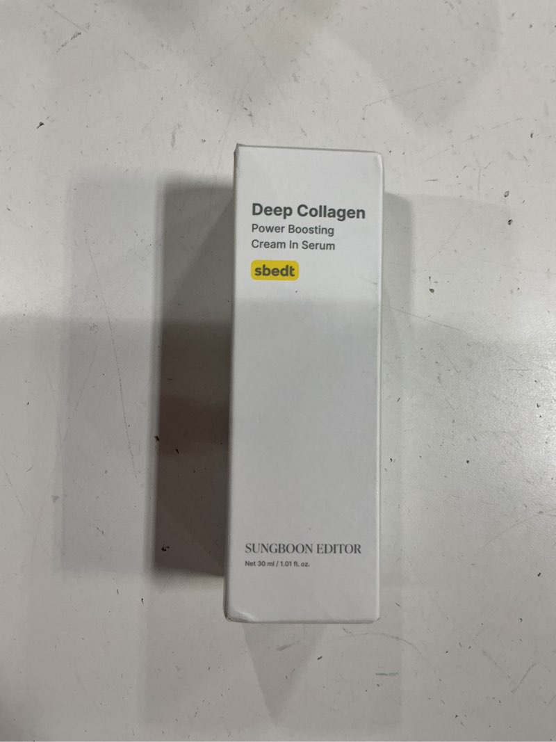 Condition photo showing New/Like New for sungboon editor deep collagen serum | volufiline + collagen + niacinamide | hydrating & smoothing care | korean skincare, 1.01 fl oz | valentines day gifts for woman