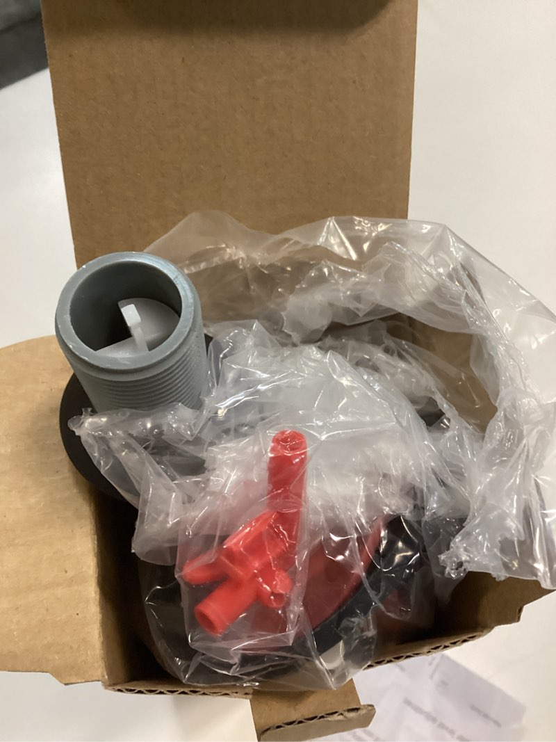 Condition photo showing Good Condition for Universal Toilet Flusher Replacement Kit, Water-Saving & Height Adjustable Fill Valve, 2-Inch Flapper, Quiet & Anti-Siphon Toilet Repair Kit Inside Tank, Easy to Install (Red, 1-Pack) 1 Red