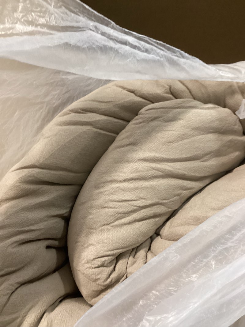 Condition photo showing Good Condition for zonli japanese floor futon mattress full size 75"x 54", 100% cotton cover 2.5'' thicken tatami mattress, foldable sleeping pad, portable dormitory tatami mat(khaki) khaki full(75"l x 54"w x 2.5"th)