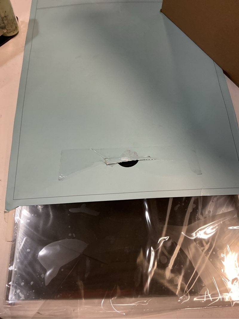 Condition photo showing As Is for [2 Pack] 24 Inch Computer Privacy Screen for 16:9 Aspect Ratio Widescreen Monitor, Eye Protection Anti Glare Blue Light Computer Monitor Privacy Filter, Removable Anti-Scratch 24in Protector Film 2 Pack 24 Inch (16:9 Aspect) Black for monitor