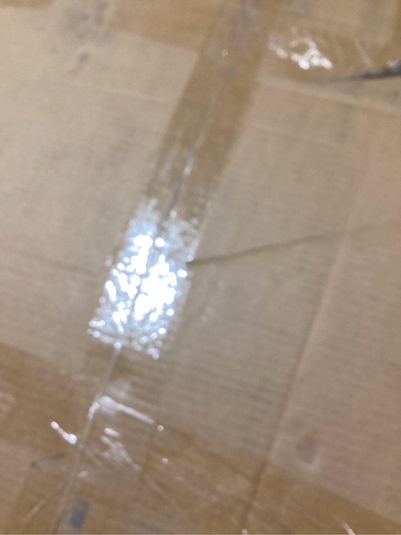 Condition photo showing New/Like New for Farmhouse End Table, 18" Side Table with Drawer and Barn Door Storage Cabinet, Wood Sofa Side Bedside Table for Living Room, Bedroom (Espresso) 1 Espresso