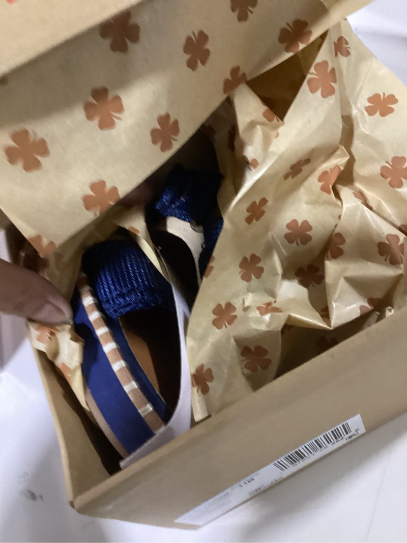 Condition photo showing Good Condition for Lucky Brand Women's Ullaniah Platform Sandal 11 Dark Chambray