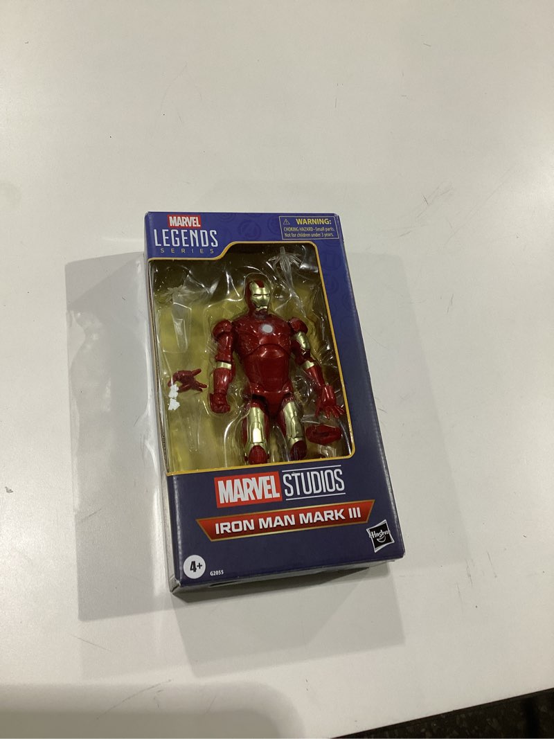 Condition photo showing Good Condition for Marvel Legends Series Iron Man Mark III, Iron Man Movie Collectible 6-Inch Scale Action Figure Toy
