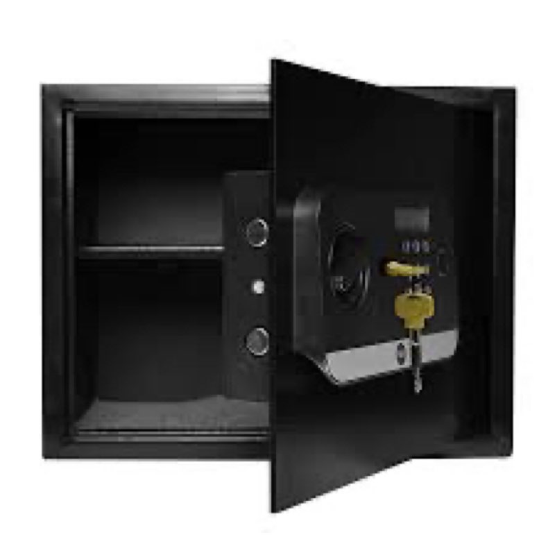 Yale Stellar 250/DB2 16.7 Litres Medium Digital Safety Locker (1 Shelf, Black