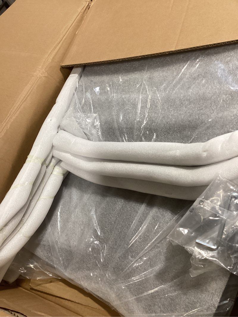 Condition photo showing Good Condition for Sidanli Stackable Chairs Set of 4, Waiting Room Chairs with Metal Legs and Ergonomic Plastic Seat, Stacking Office Chairs for Conference Reception Church Banquet, Black