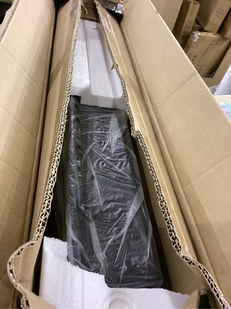 Condition photo showing As Is for BETELNUT 30" Electric Fireplace Wall Mounted and Recessed with Remote Control, 750/1500W Ultra-Thin 