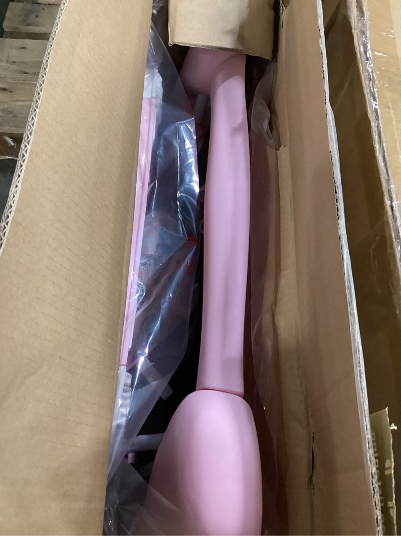 Condition photo showing Good Condition for 5 in 1 foldable baby walker, activity baby walker-baby bouncer, rocker, activity center,seat and push walker,detachable trampoline mat, adjustable speed rear wheels and height,ages 6-18 pink