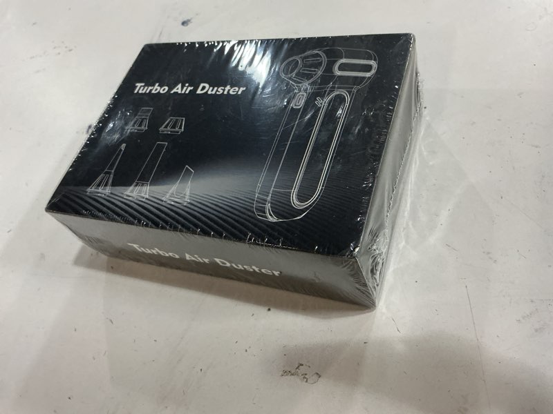 Condition photo showing New/Like New for Yogin Electric Air Duster-150000RPM Super Power Cordless Air Duster, Rechargeable Brushless Motor Durable Blower, 3-Gear Adjustable Dust Blower for Computer, Keyboard, Outdoor, House and Car