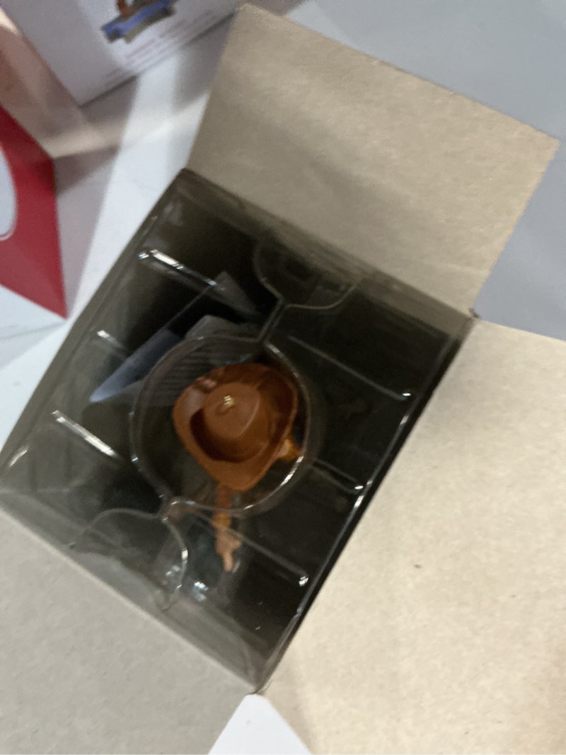 Condition photo showing New/Like New for hallmark keepsake christmas ornament 2025, disney/pixar toy story collection sheriff woody with light and sound, gifts for disney fans