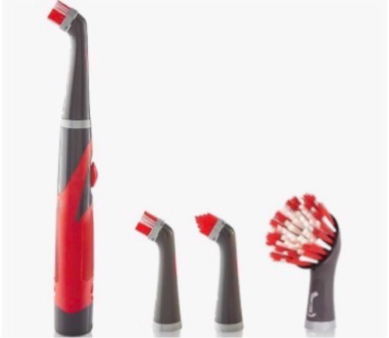 Rubbermaid 5 piece power scrubber kit