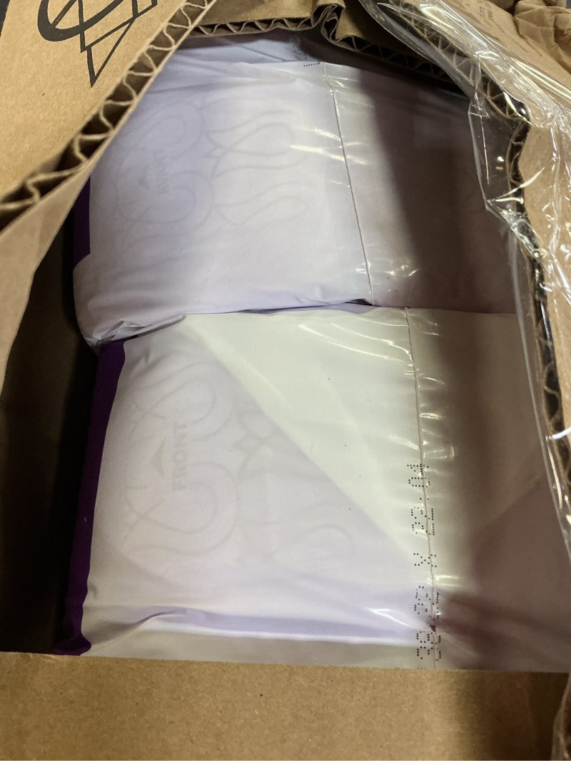 Condition photo showing New/Like New for poise incontinence & postpartum pads for bladder leaks, 5 drop maximum absorbency, regular length, 96 count, packaging may vary