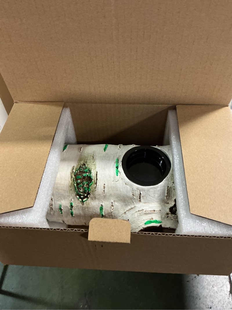 Condition photo showing New/Like New for Zilla Rapid Sense UV Detecting Decor Poplar Log For Reptiles  Large