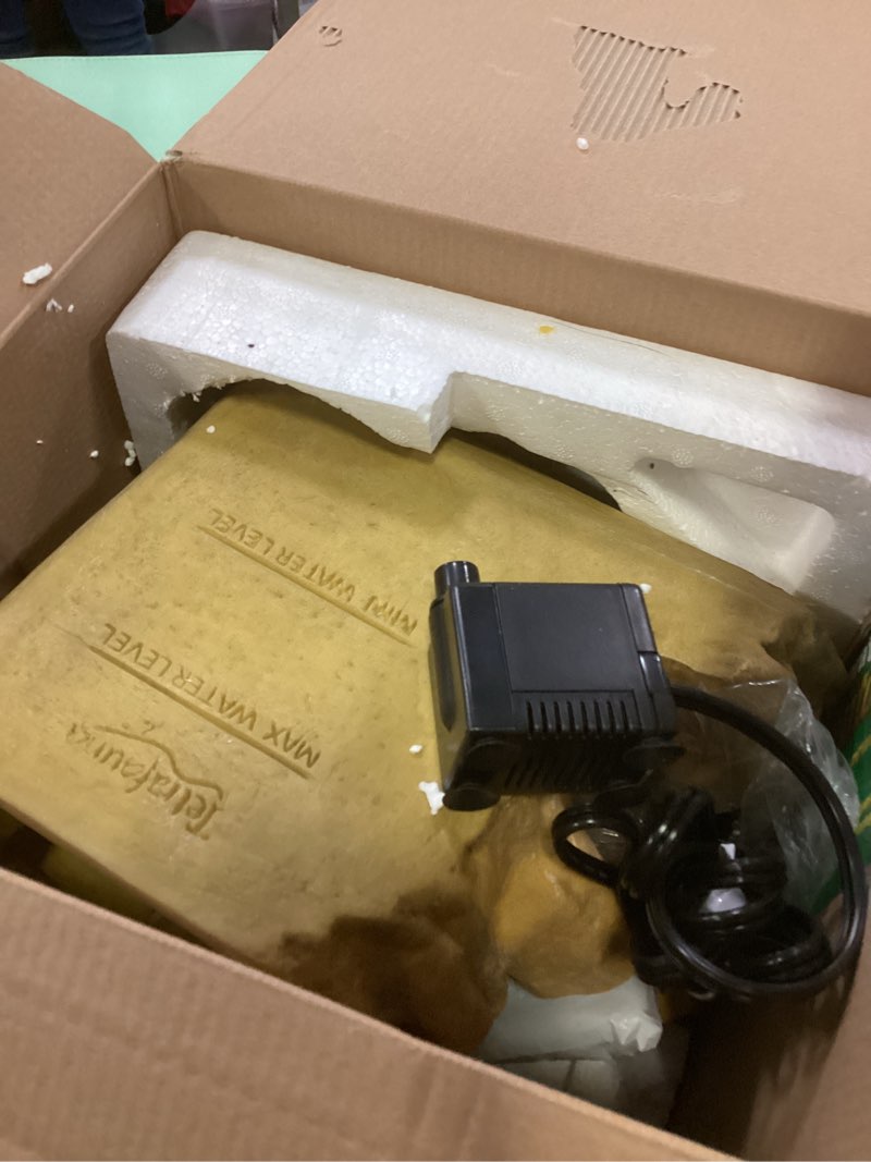 Condition photo showing Good Condition for Tetra Decorative ReptoFilter, Terrarium Filtration & Waterfall, For Turtles, Frogs, & Newts. Keeps Water Clear