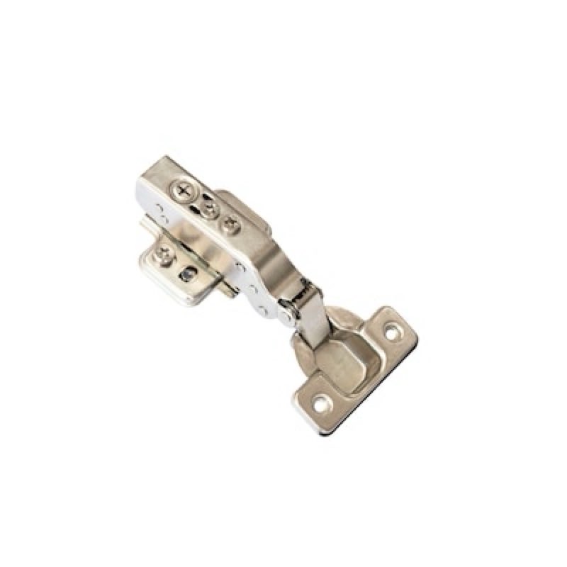 reliabilt 110-degree full overlay concealed soft-close nickel plated cabinet hinge, 1 pair(s) 2 -pieces model #c81a875fab+81t00tqa2