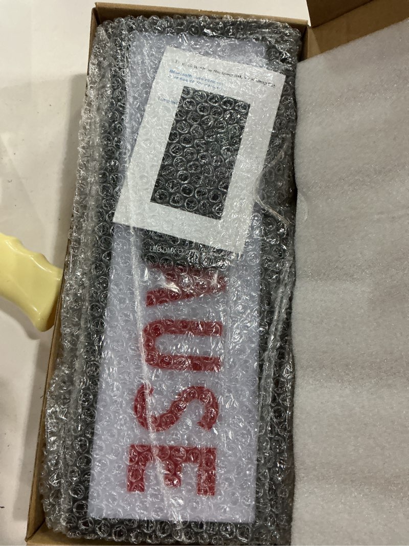 Condition photo showing New/Like New for Applause RGB LED Neon Lightbox Wall Mountable Pulsing Dimmable Light Sign Illuminated Lights for Recording Studio Cinema Libraries Cafes Home Company USB Powered Applause red