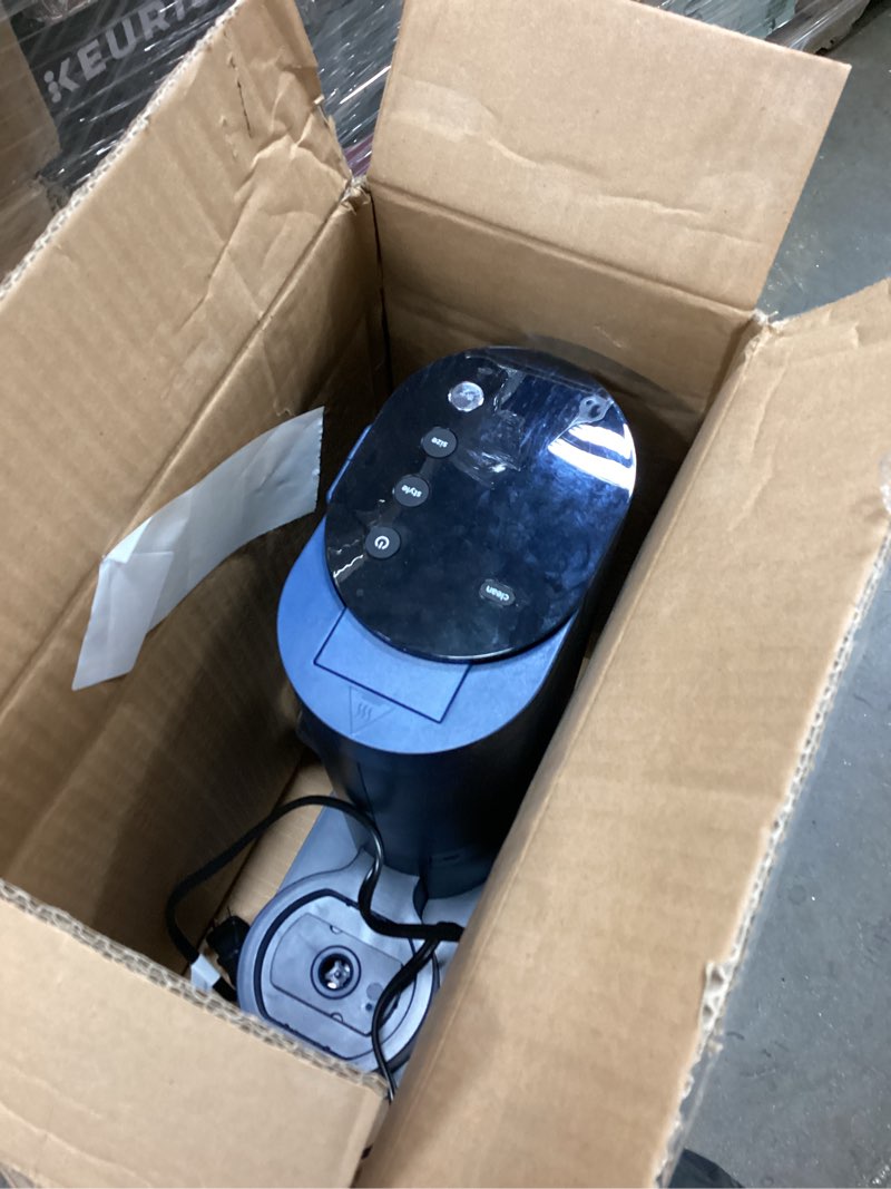 Condition photo showing As Is for Ninja Pods & Grounds Single-Serve Coffee Maker, K-Cup Pod Compatible, 56-oz. Reservoir, 6-oz. Cup to 24-oz. Travel Mug Brew Sizes, Iced Coffee Maker, Navy, PB041NV