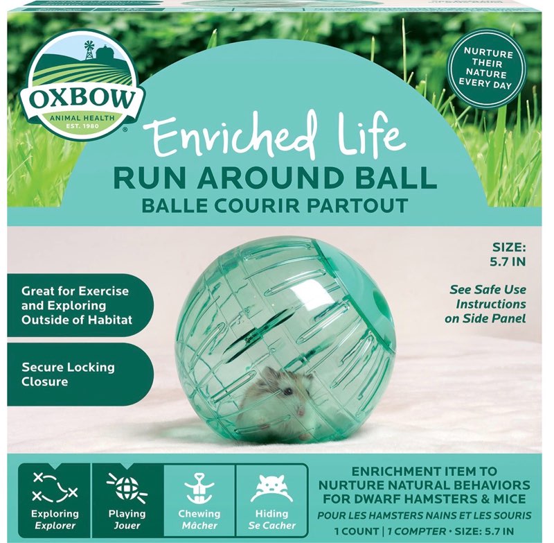 Oxbow Enriched Life Small Animal Accessories - Mice & Rat Habitat & Accessory Pack Starter Kit
