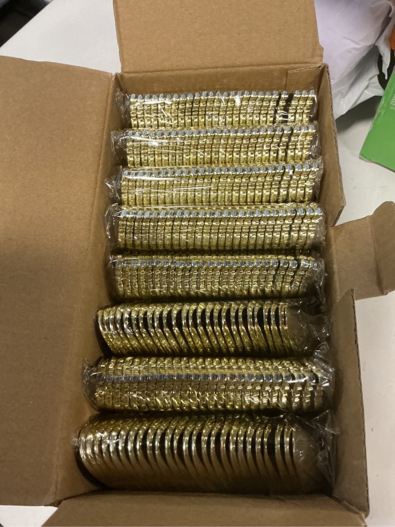 Condition photo showing New/Like New for n9r 200pcs gold spoons and forks set, heavy duty gold plastic silverware set fancy disposable utensils for parties, elegant cutlery sets for wedding, birthday(100 forks & 100 spoons) forks&spoons-200pcs