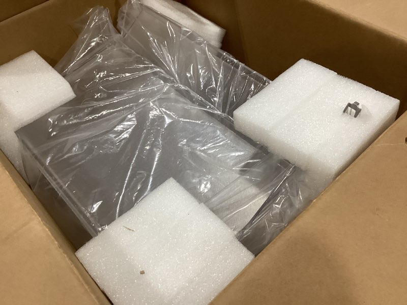 Condition photo showing As Is for [2 pack] upgraded w11162443 refrigerator crisper drawer humidity control drawer & w11162446 refrigerator deli drawer compatible with whirlpool fridge drawer parts wrs325sdhz wrs555sihz03 shelf drawer