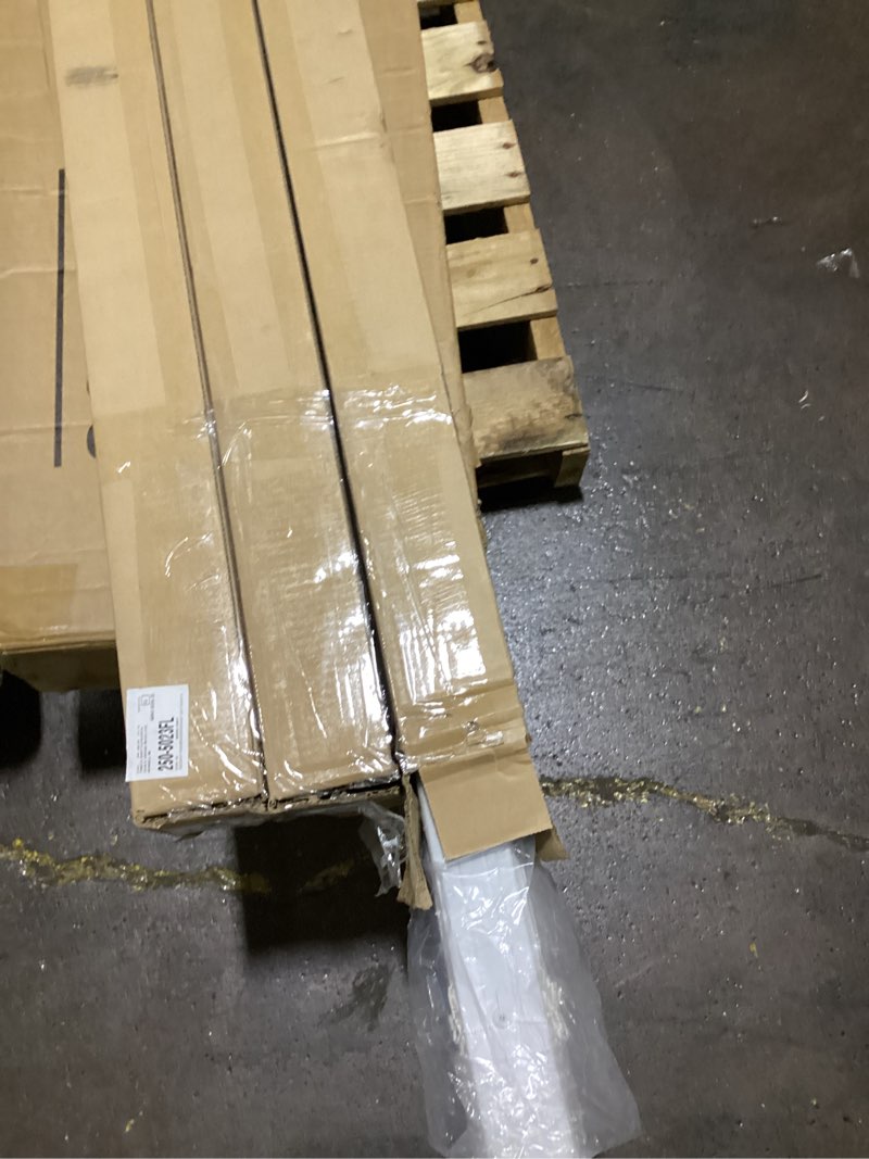 Condition photo showing Good Condition for white cordless room darkening vinyl mini blinds with 1 in. slats-49 in. w x 48 in. l (actual size 48.5 in. w x 48 in. l) pack of 3