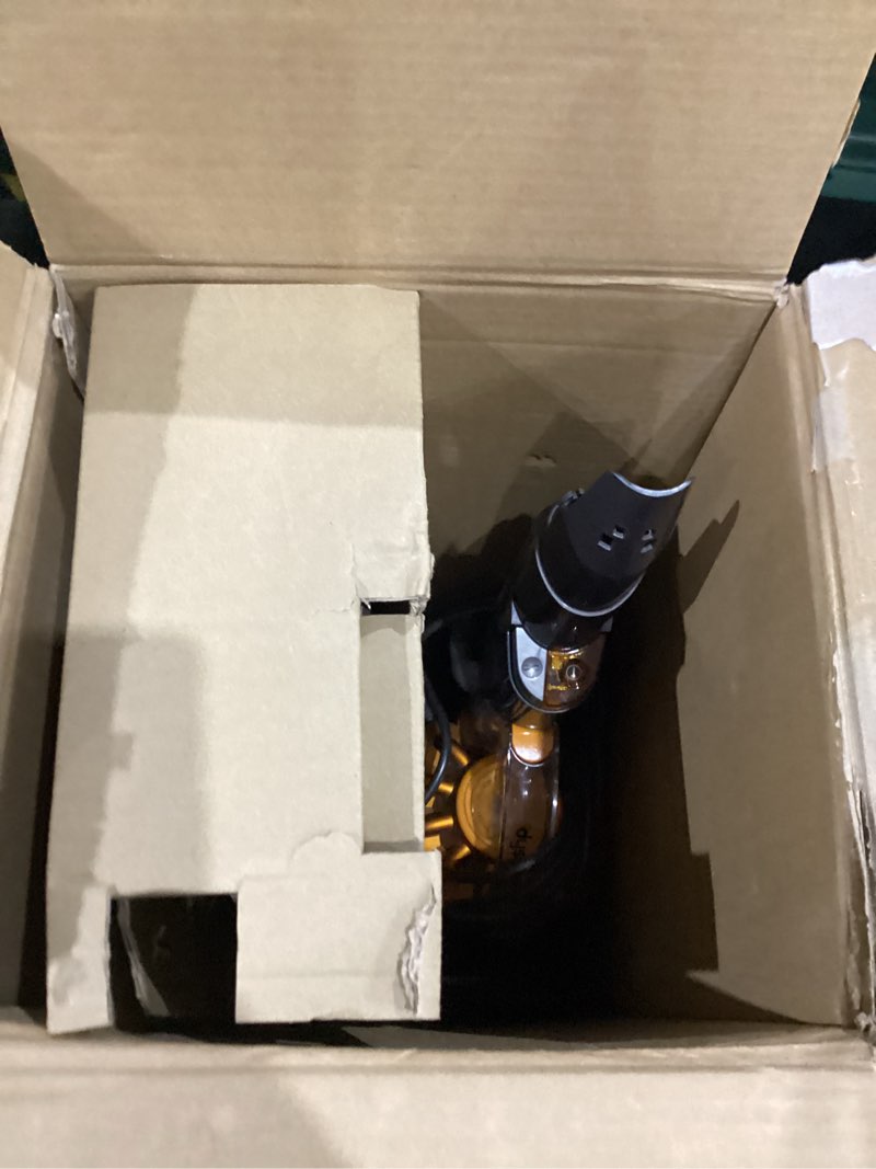 Condition photo showing As Is for dyson ball animal 3 upright vacuum, corded, 290aw, de-tangling motorbar cleaner head for all floors, 3 suction modes