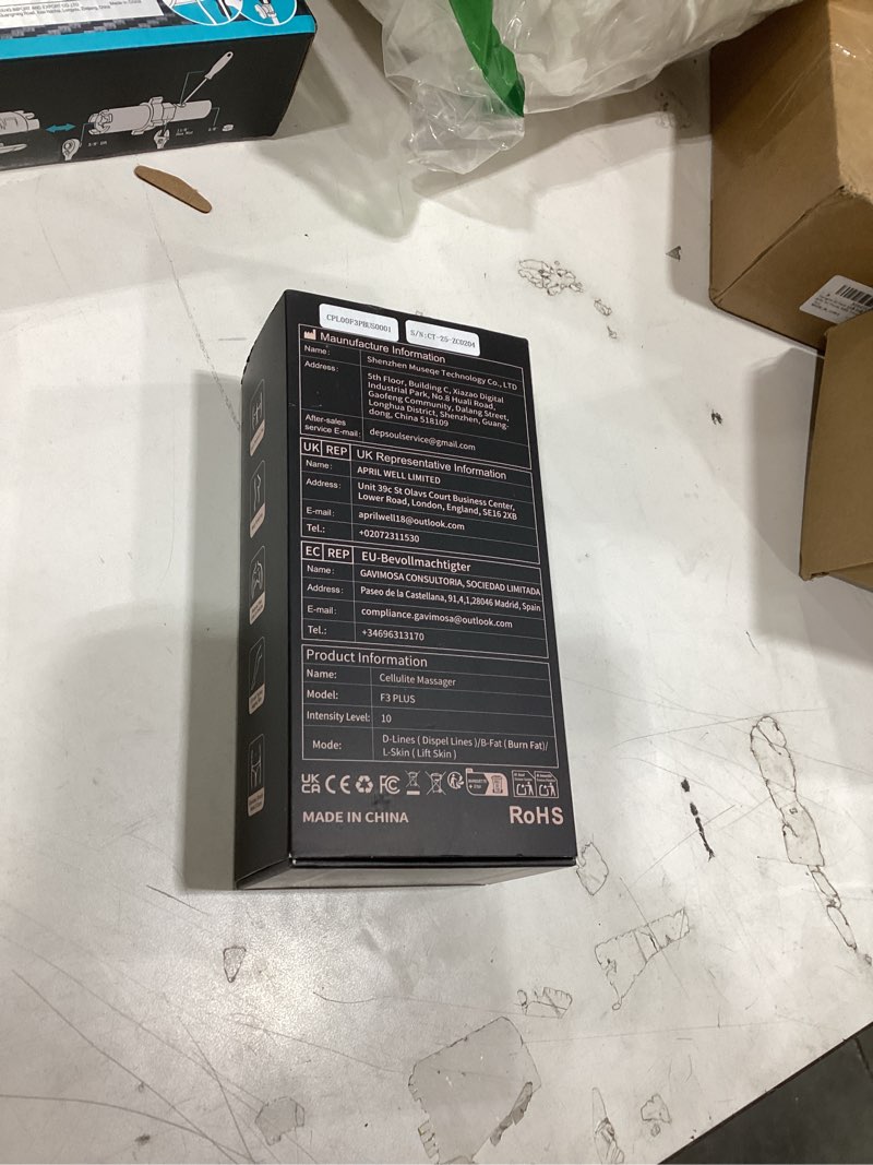 Condition photo showing New/Like New for cellulite massager 