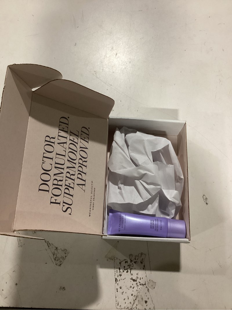 Condition photo showing Good Condition for Meaningful Beauty – Environmental Protecting Moisturizer Broad Spectrum SPF 30 – Anti-Pollution & Visible Blue Light (HEV) Fighting Day Cream 1.7 Ounce