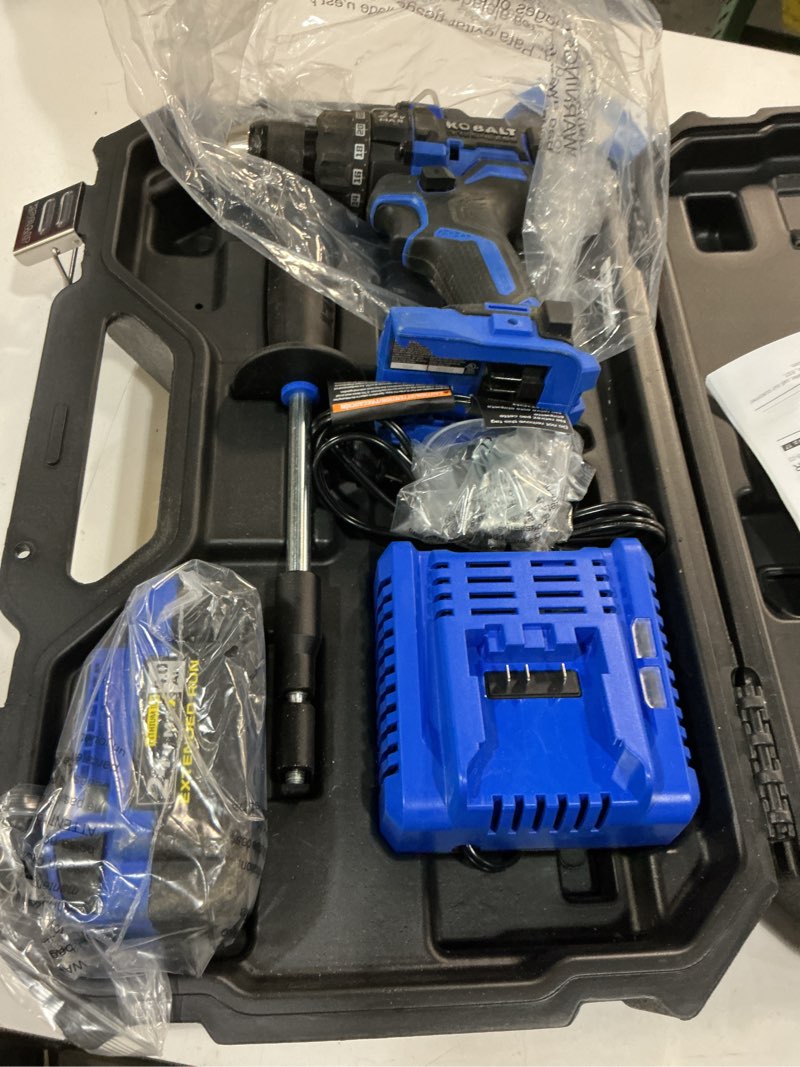 Condition photo showing Good Condition for kobalt xtr 24-volt 1/2-in keyless brushless cordless drill kxdd 124b-03 (battery and charger not included)