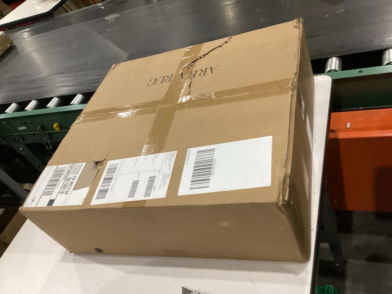 Condition photo showing New/Like New for Area Rugs 8'x10' Washable Floral Rugs for Living Room Non Slip Low Pile Carpet for Office Bedroom Kids Room Bedside Green Green 8' x 10' (Rectangular)