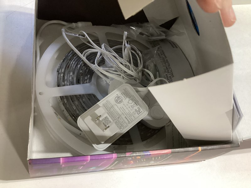 Condition photo showing Good Condition for Govee - 24.6ft Wi-Fi RGBICW LED Strip Light - Multi