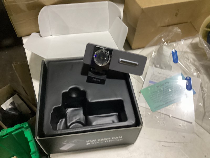 Condition photo showing New/Like New for vnv 4k+2.5k dash cam front and rear, galaxycore sensor, free 64gb card included, built-in wifi app control, dash camera for cars with wdr night vision,170°wide angle, 24h parking mode, 2" ips, s-v200