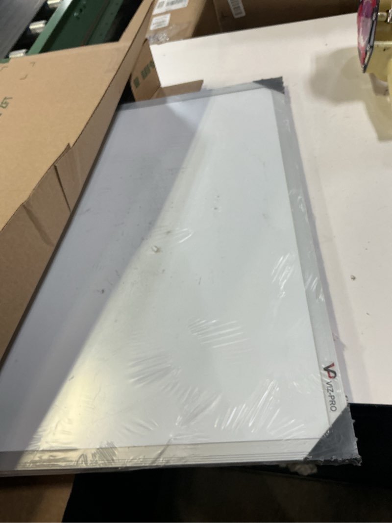 Condition photo showing Good Condition for VIZ-PRO Magnetic Dry Erase Board, 24 X 18 Inches, Silver Aluminium Frame