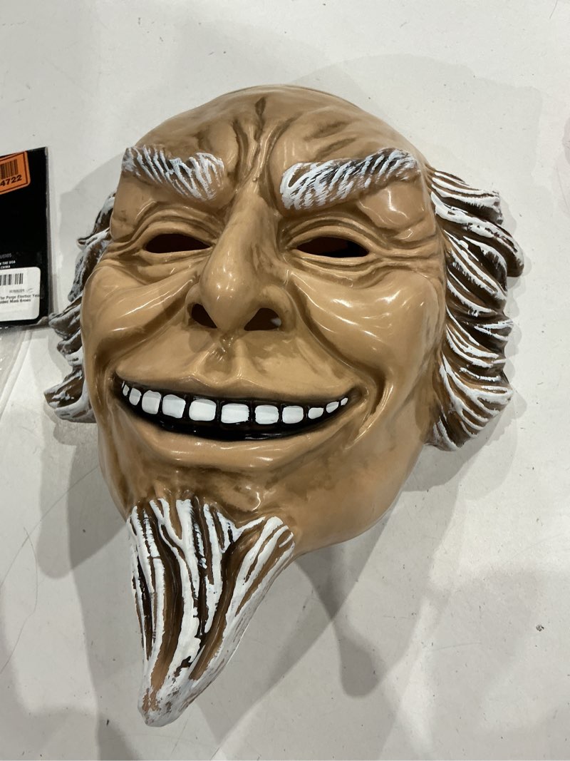 Condition photo showing Good Condition for trick or treat studios the purge election year uncle sam injection molded mask brown