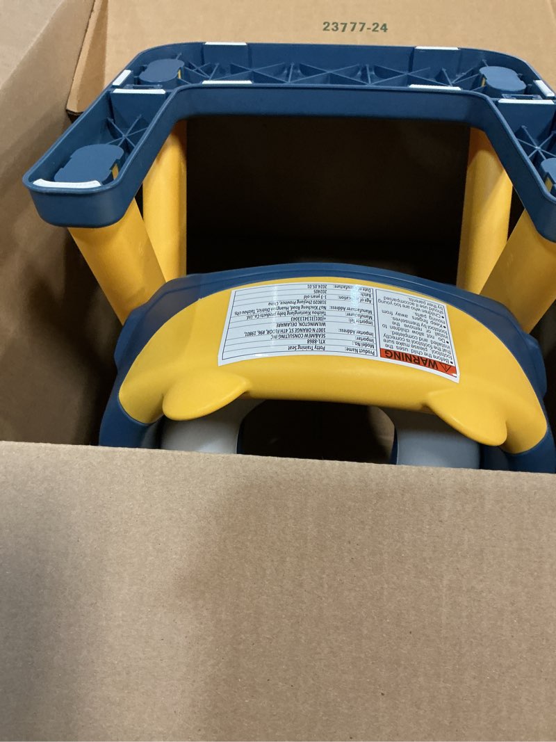 Condition photo showing Good Condition for cooseya toilet seat, potty training seat for toddler, upgraded 2-in-1 potty toilet training for boys and girls,waterproof cushioned mat with non-slip step stool blueyellow