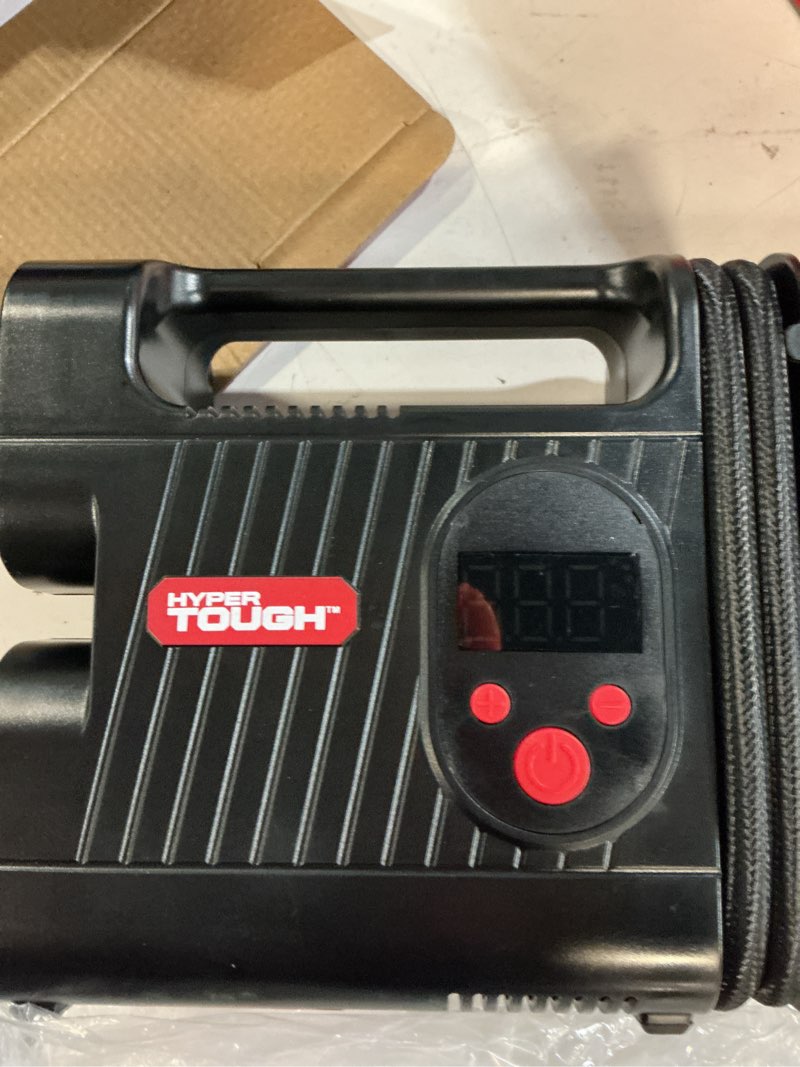 Condition photo showing Good Condition for hyper tough dc 12v digital car tire inflator with auto-off function 100psi