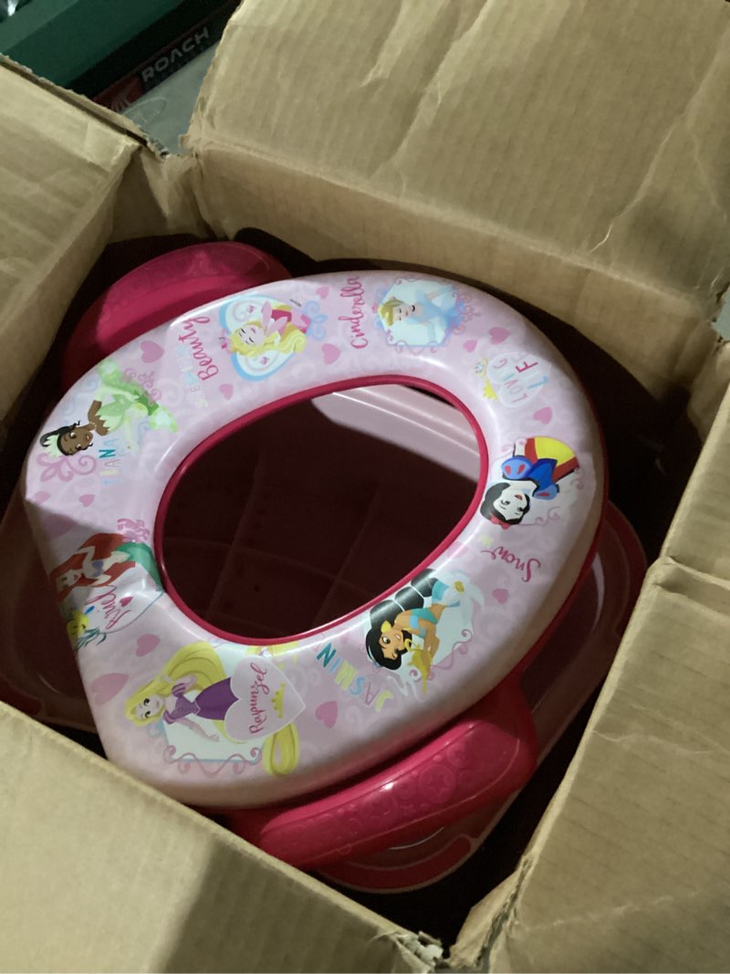 Condition photo showing Good Condition for Disney Princess "Loving Life" 2 Piece Essential Potty Training Set - Soft Cushion