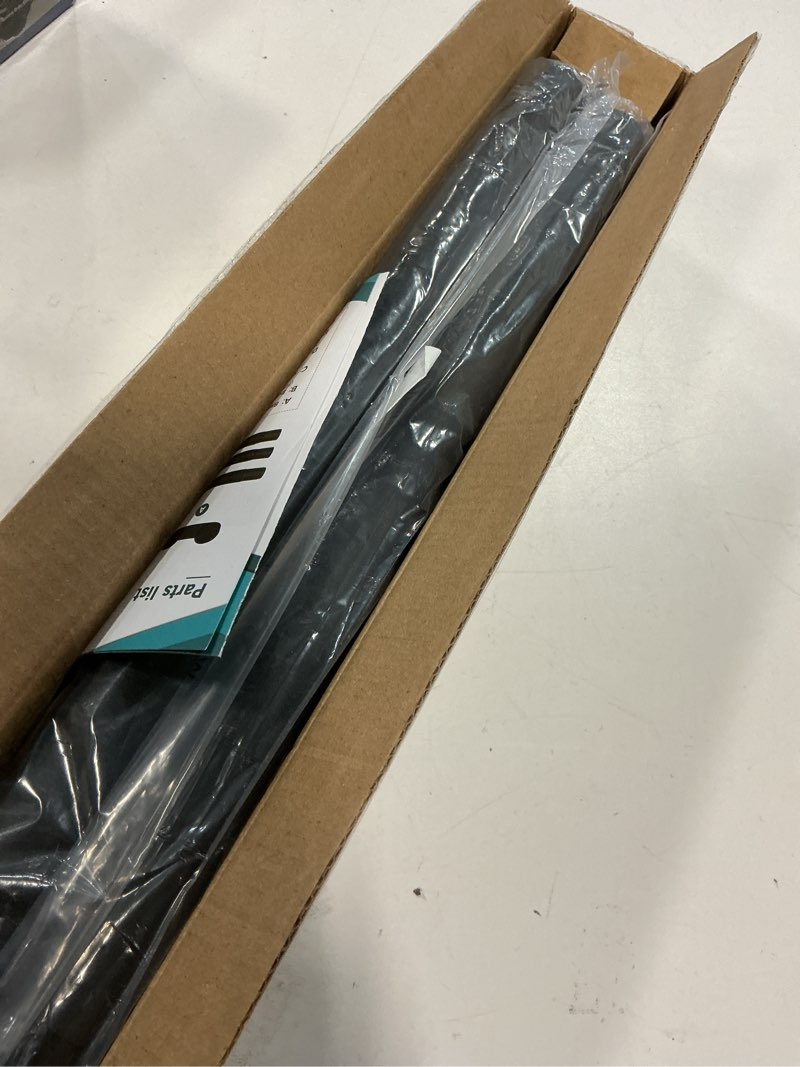 Condition photo showing Good Condition for Double Shower Curtain Rod 27 to 47 Inches,Elegant Wall Mounted Double Shower Rods, Black Adjustable Curtain Pole for Bathroom,Laundry,Room Divider,Kitchen