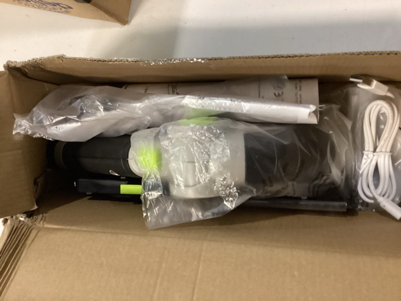 Condition photo showing Good Condition for Hedge Trimmer Cordless Grass Shear: DEKOPRO 8V Electric Bush Trimmer Grass Cutter Trimmer, 2 in 1 Handheld Hedge Trimmers for Garden Lawn Hedge Yard, Lithium-Ion Battery and Type-C Cable Included